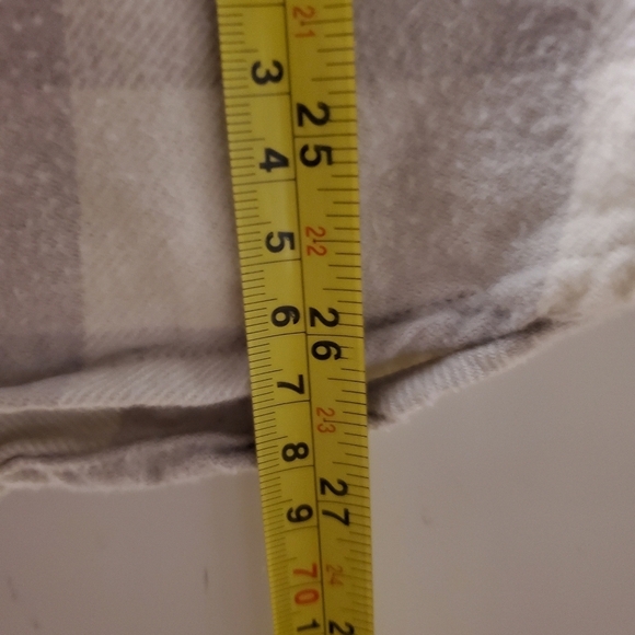 Womens Woolrich neutral colored flannel size small - Picture 14 of 14